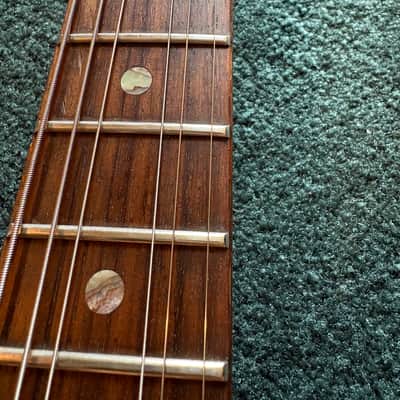 Fender Special Edition Set-Neck Esquire Custom GT 2003 - Crimson Red Metallic image 8