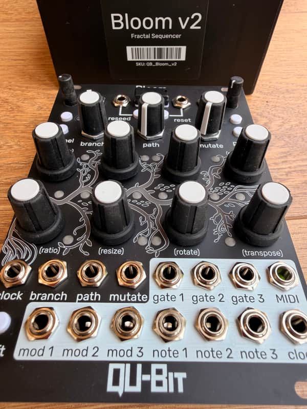 Qu-Bit Electronix Bloom V2 eurorack sequencer. image 1