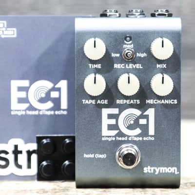 Strymon EC-1 Single Head dTape Echo Class A JFET Stereo Input Delay Effect Pedal image 7