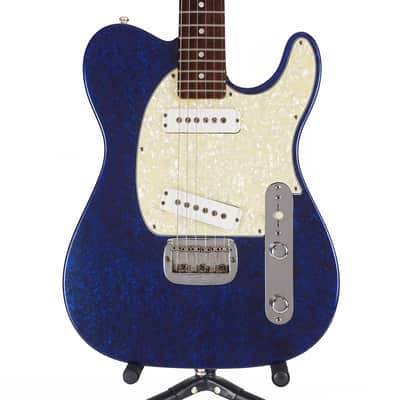 1995 G&L ASAT Bowling Ball Blue Marble Swirl RARE! with Original Hardshell Case image 1