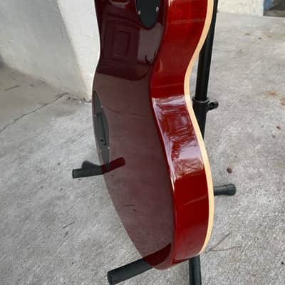 Gibson Les Paul Traditional Pro V Gloss 2016 Washed Cherry Sunburst image 23