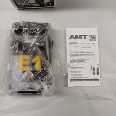 AMT Electronics Legend Amps Series E1 Distortion Guitar Effects Pedal image 2