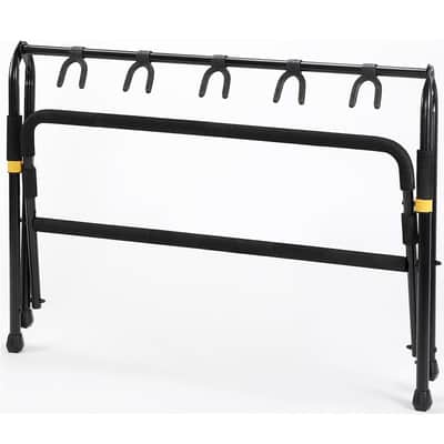 Hercules GS525BPLUS 5 Space Guitar Rack with Wheels image 3