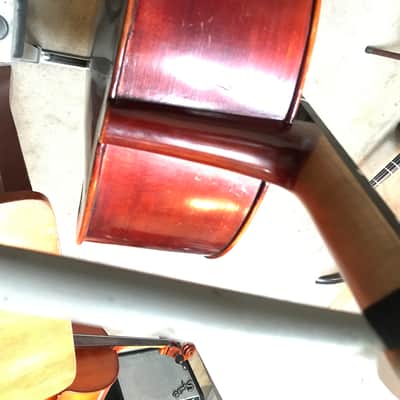 San Diego Violins Cello STV 1015 Full Size Early 2000’s - European stain image 2