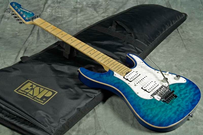 Edwards E-SN-150FR Aqua Marine | Reverb