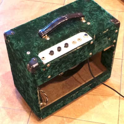 Zinky Velveteen Green Guitar Tube Amp Combo Amplifier image 3