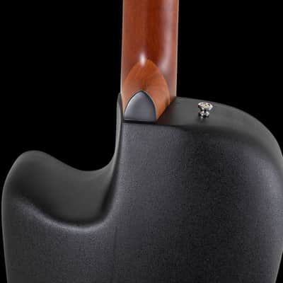 Ovation CE44 Celebrity Series Elite Mid-Depth Acoustic-Electric Guitar Reverse Red Burst image 11