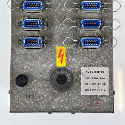 Studer A80 8 Channel Module VU Power Supply Transformer image 3