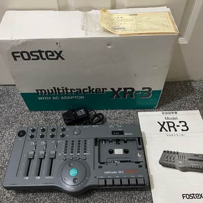 FOSTEX XR-3 カセットMTR　マルチトラックレコーダー Fostex XR3 Multitracker 4 Track Analog Cassette tape Recorder