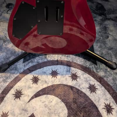 2009 ESP LTD M-100 FM - See-Through Cherry image 13