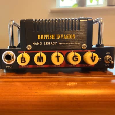 Hotone British Invasion Nano Legacy - Series Amplifier Head 2016 - Black image 2