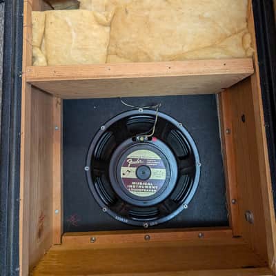 1960's 2x12 Fender USA Guitar Amp Bandmaster Cabinet image 11