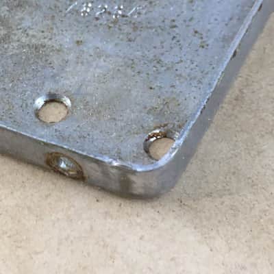 Lefty Fender American Vintage 1962 Reissue Serial Tele Bridge Plate USA Relic image 4