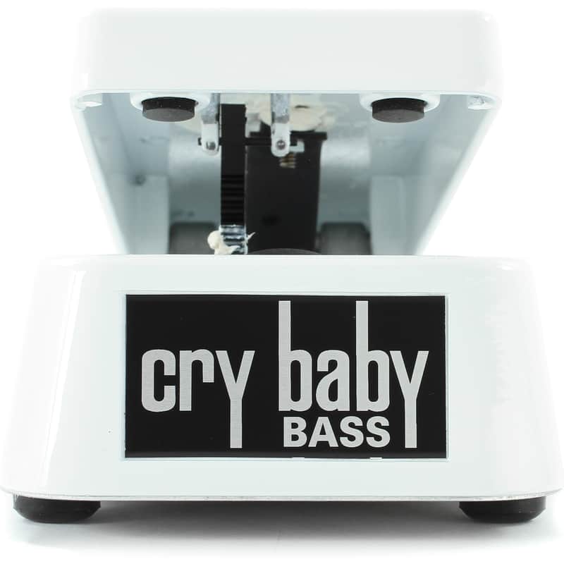 Dunlop Cry Baby 105Q Bass Wah Wah Guitar Effects Pedal, White image 1