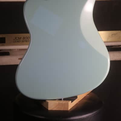 1999-2002 Fender Japan Offset Hybrid w/ JG66 Jaguar Neck / HH / Tune-O-Matic - Sonic Blue image 8