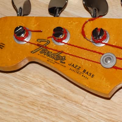 Fender Jazz Bass 1965 Sunburst-Left handed. image 4