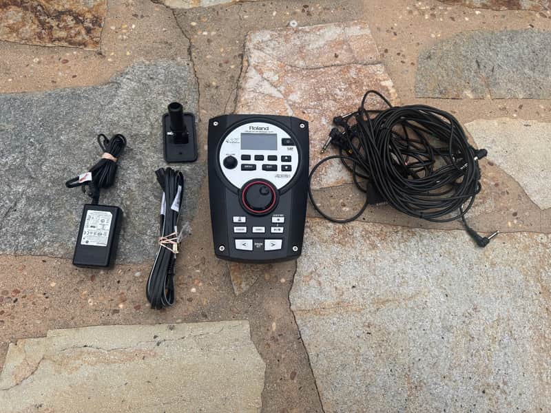 Roland TD-11 V-Drums Sound Drum Module w/Mount, Power Supply & Wiring Harness image 1