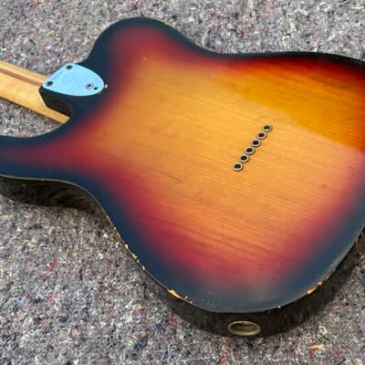 Fender Telecaster Thinline 1972 - Sunburst - Maple fingerboard image 13