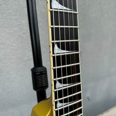 ESP LTD KH-V Kirk Hammett Signature - Metallic Gold w/ Original Hardshell Case image 7