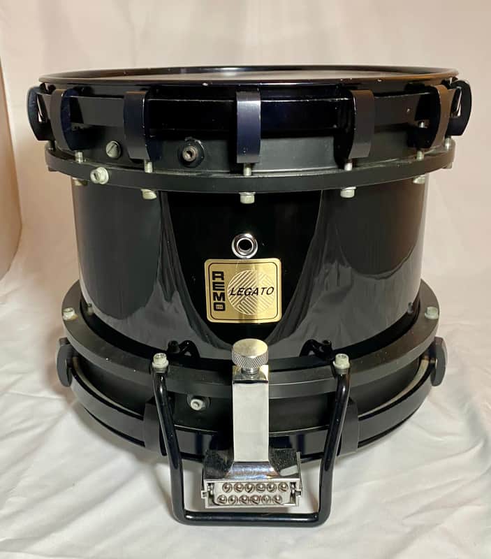 Remo Legato dual snare Mid 90s - Black image 1
