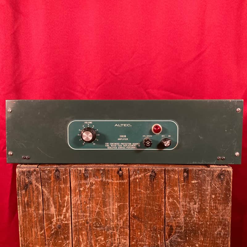 Vintage Altec Lansing 1593B Solid State Mono Power Amplifier #1 image 1