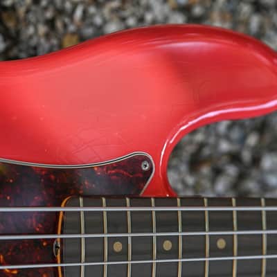 Fender Limited Edition Vintera II Road Worn '60s Precision Bass - Fiesta Red image 11