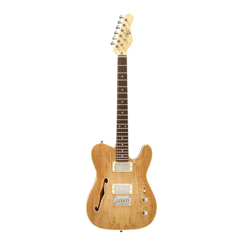 Michael Kelly Guitars 58 Thinline Spalted Maple image 1