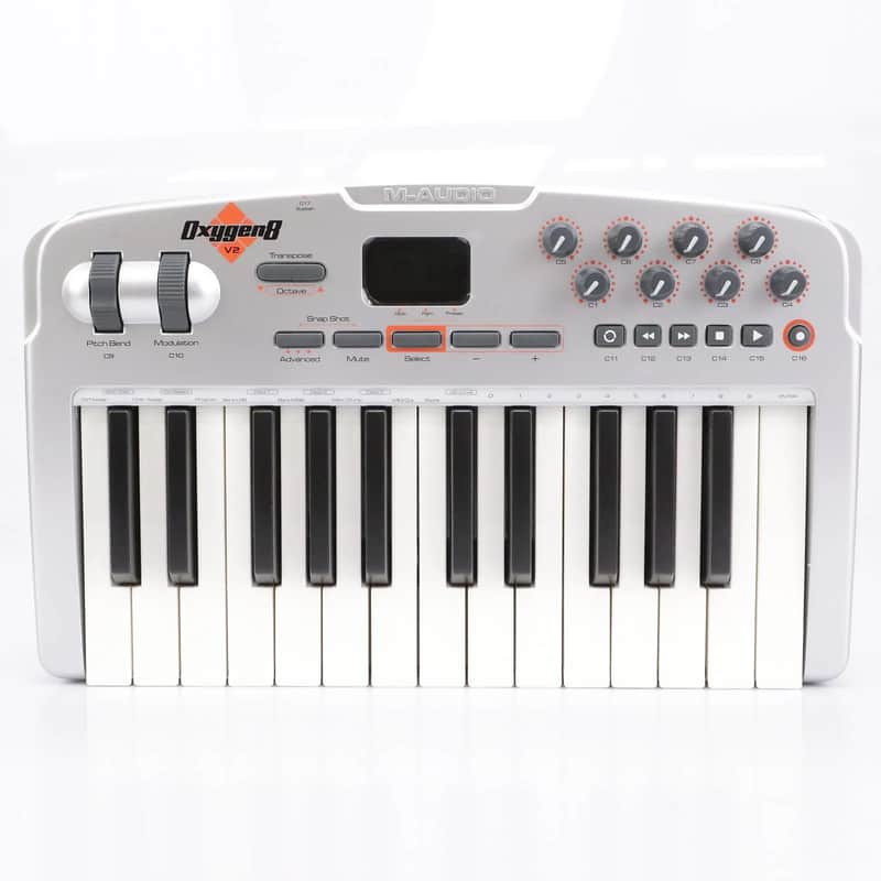 M-Audio Oxygen 8 V2 25-Key MIDI Keyboard Controller image 1