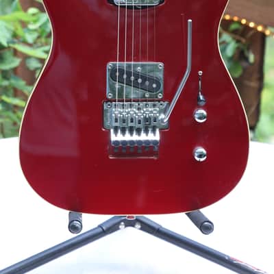 Kramer American Vintage Classic III 1987 Candy Apple Red Floyd Rose Duncan image 2