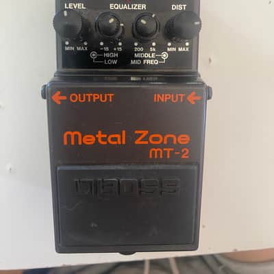 Boss MT-2 Metal Zone (Silver Label) 1991 - Present - Black image 1