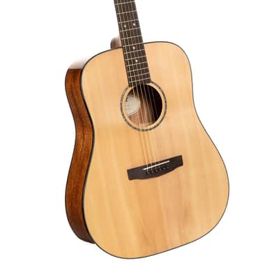 Cort Earth Series 60 Dreadnought Acoustic Guitar- Natural Gloss image 1