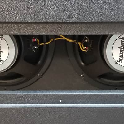 used Mojotone British 2x12" Guitar Cabinet with Scumback M55 Speakers, Very Good Condition image 6