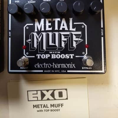 Electro-Harmonix Metal Muff Distortion with Top Boost image 1