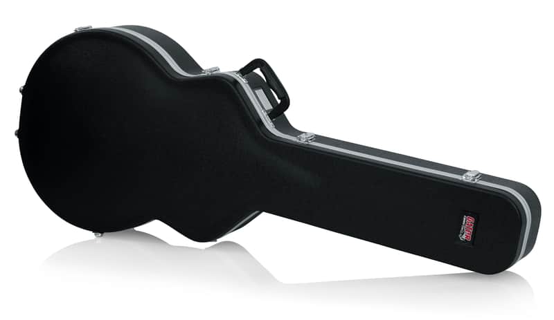 Gator Cases Deluxe ABS Molded Case for 335 Style Semi Hollow Electric Guitars (GC-335) Black image 1