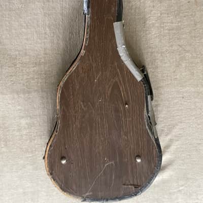 Vintage 1960’s-1970’s Gibson Hardshell EB Bass Case Made in USA Yellow Gold Interior - TLC image 5