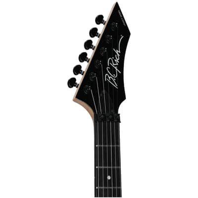 B.C. Rich ST3 Retro II Floyd Rose Electric Guitar, White image 3