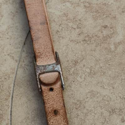 Vintage Leather Guitar Strap  Guitar Strap Case candy  circa 1959 image 6