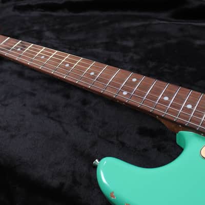 Custom Made Stratocaster MJT and Vibe Guitars - Seafoam Green image 10