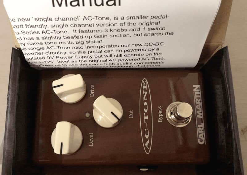 Carl Martin AC-Tone Single Channel Overdrive Pedal image 1