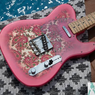 Fender Limited Edition, FSR Classic 69 Tele - Pink Paisley - Made in Japan - Pro Set Up w Perfect Frets/Action/Intonation! image 11