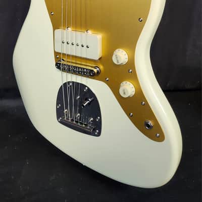 Mint Squier J Mascis Jazzmaster, Laurel Fingerboard, Vintage White 2025 image 3