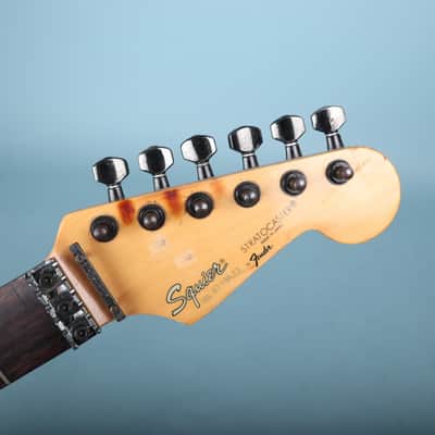1987 Squier by Fender Stratocaster MIJ Japan Rosewood Neck Floyd Bild 4