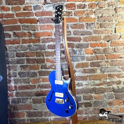 Gibson USA Blueshawk Electric Guitar w/ HSC *HEADSTOCK REPAIR* (1999 - Chicago Blue) image 20