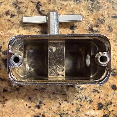 Camco Floor Tom Leg Bracket / L-Arm Cymbal Arm Bracket for Bass Drum with Mounting Screws image 7