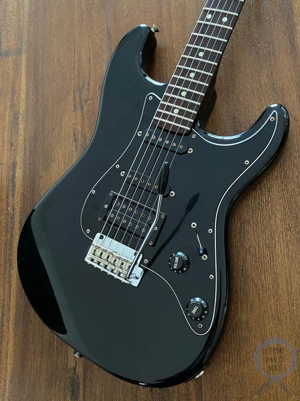 Fernandes Stratocaster, The Function, 1986 MIJ, Black, SSH-40 | Reverb