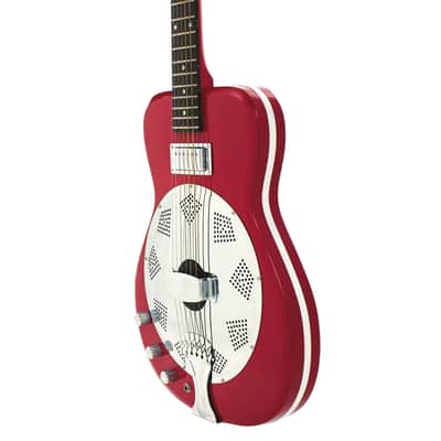 Airline Guitars Folkstar Red Left-Handed image 6