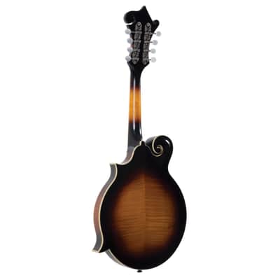 The Loar LM-520 Performer F-Style Mandolin - Vintage Sunburst image 3