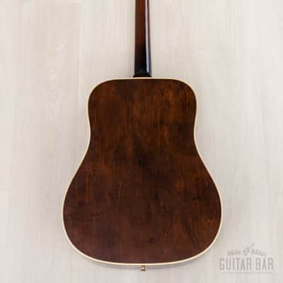 1968 Epiphone Frontier FT-110N Vintage Dreadnought Acoustic Guitar, Gibson-Made Kalamazoo w/ Case image 3