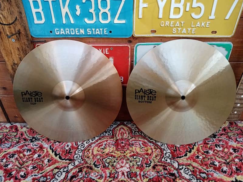 PAISTE Giant Beat 15” hi hat. Nuovo. image 1
