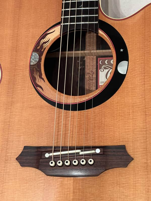 Takamine LTD 98 1998 Limited Edition Sun and Moon Acoustic